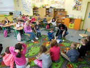 Návštěva předškoláků v ZŠ Čachovice